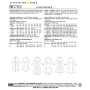 Patron Butterick 6702 robe, taille 40-48, en français
