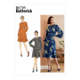 Patron Butterick 6705 robe, taille 40-48, en français