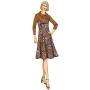 Patron Butterick 6707 robe, taille 34-42, en français