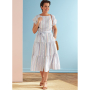 Naaioatroon Butterick 6722, jurk, maat 32-40, Dui/En/Fr