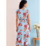 Patron Butterick 6722 robe, taille 40-48, en français