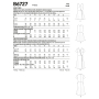 Naaipatroon Butterick 6727, jurk, maat 32-40, Dui/En/Fr