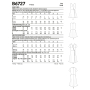 Patron Butterick 6727 robe, taille 40-48, en français