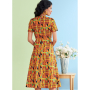 Patron Butterick 6727 robe, taille 40-48, en français