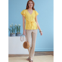Patron Butterick 6731 blouse, taille 32-40, en français