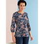 Patron Butterick 6732 blouse, taille  40-48, en français