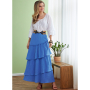 Patron Butterick 6736 jupe , taille 32-40, en français