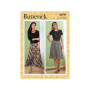 Patron Butterick 6743 jupe , taille 32-40, en français
