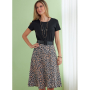 Patron Butterick 6743 jupe , taille 32-40, en français