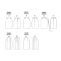 Patron Butterick 6746 jupe, taille 42-50, en français