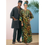 Naaipatroon Butterick 6748 Caftan met accessoires, maat 34 - 44, Dui/En/Fr