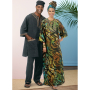Naaipatroon Butterick 6748 Caftan met accessoires, maat 46-56, Dui/En/Fr