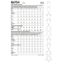 Naaipatroon Butterick 6754 shirt, maat 34-42, Dui/En/Fr