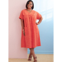 Naaipatroon Butterick 6755 jurk, maat 52-58, Dui/En/Fr
