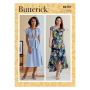 Patron Butterick 6757 robe, taille 34-42, en français