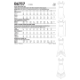 Patron Butterick 6757 robe, taille 34-42, en français