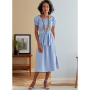 Patron Butterick 6757 robe, taille 34-42, en français