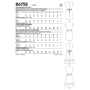 Patron Butterick 6758 robe, taille 40-48, en français