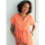 Patron Butterick 6758 robe, taille 40-48, en français