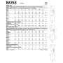 Naaipatroon Butterick 6765 shirt, maat 40-48, Dui/En/Fr