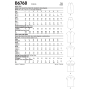 Naaipatroon Butterick 6768 blouse, maat 32-40, Dui/En/Fr