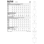 Naaipatroon Butterick 6768 blouse, maat 40-48, Dui/En/Fr
