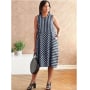Patron Butterick 6784 robe, taille 32-40, en français