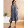 Patron Butterick 6784 robe, taille 42-50, en français