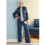 Naaipatroon Butterick 6796 combinatie, maat 42- 50, Dui/En/Fr
