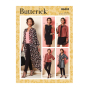 Naaipatroon Butterick 6802 combinatie, maat 32- 40, Dui/En/Fr