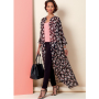 Naaipatroon Butterick 6802 combinatie, maat 32- 40, Dui/En/Fr