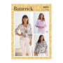 Naaipatroon Butterick 6814 blouse, maat 34-42, Dui/En