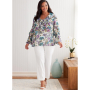 Naaipatroon Butterick 6814 blouse, maat 44-50, Dui/En/Fr