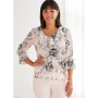 Naaipatroon Butterick 6814 blouse, maat 44-50, Dui/En/Fr