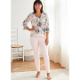 Naaipatroon Butterick 6814 blouse, maat 44-50, Dui/En/Fr