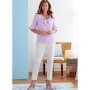 Naaipatroon Butterick 6814 blouse, maat 44-50, Dui/En/Fr