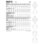 Naaipatroon Butterick 6816 blouse, maat 32-40, Dui/En/Fr