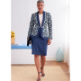 Patron Butterick 6821 jupe, taille 34-42, en français