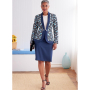 Patron Butterick 6821 jupe, taille 44-50, en français