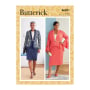 Patron Butterick 6821 jupe, taille 52-58, en français