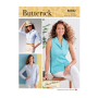 Naaipatroon Butterick 6842 blouse, maat 42-50, Dui/En/Fr