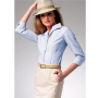 Naaipatroon Butterick 6842 blouse, maat 42-50, Dui/En/Fr