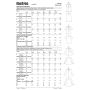 Naaipatroon Butterick 6846 hemdjurk, maat S-L, Dui/En/Fr