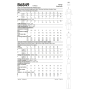 Patron Butterick 6849 robe femme, taille 32-48, en français