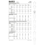 Naaipatroon Butterick 6853 tuniek en jurk, maat 32-40, Dui/En/Fr