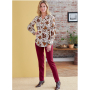 Naaipatroon Butterick 6855 blouse, maat 34-48, Dui/En/Fr