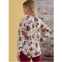 Naaipatroon Butterick 6855 blouse, maat 34-48, Dui/En/Fr