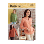 Naaipatroon Butterick 6856 Designer blouse, maat 34-42, Dui/En/Fr