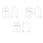 Naaipatroon Butterick 6856 Designer blouse, maat 34-42, Dui/En/Fr