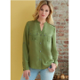 Naaipatroon Butterick 6856 Designer blouse, maat 34-42, Dui/En/Fr